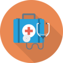 hospital,medical,healthcare and medical,health care,doctor,stethoscope,first aid kit ok 